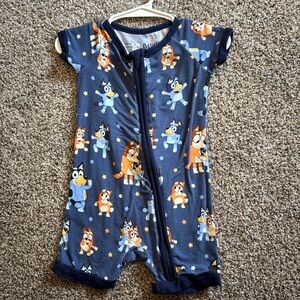 Little Sleepies Shorty - Bluey